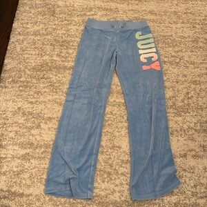 juicy couture blue track pants